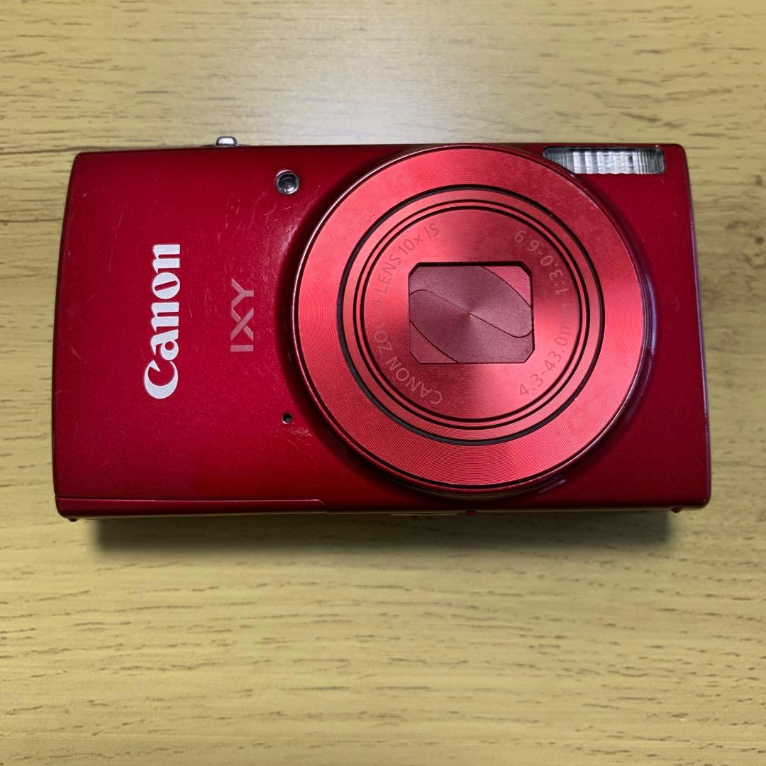 CanonデジタルカメラIXY190レッド光学10倍ズームIXY190RE