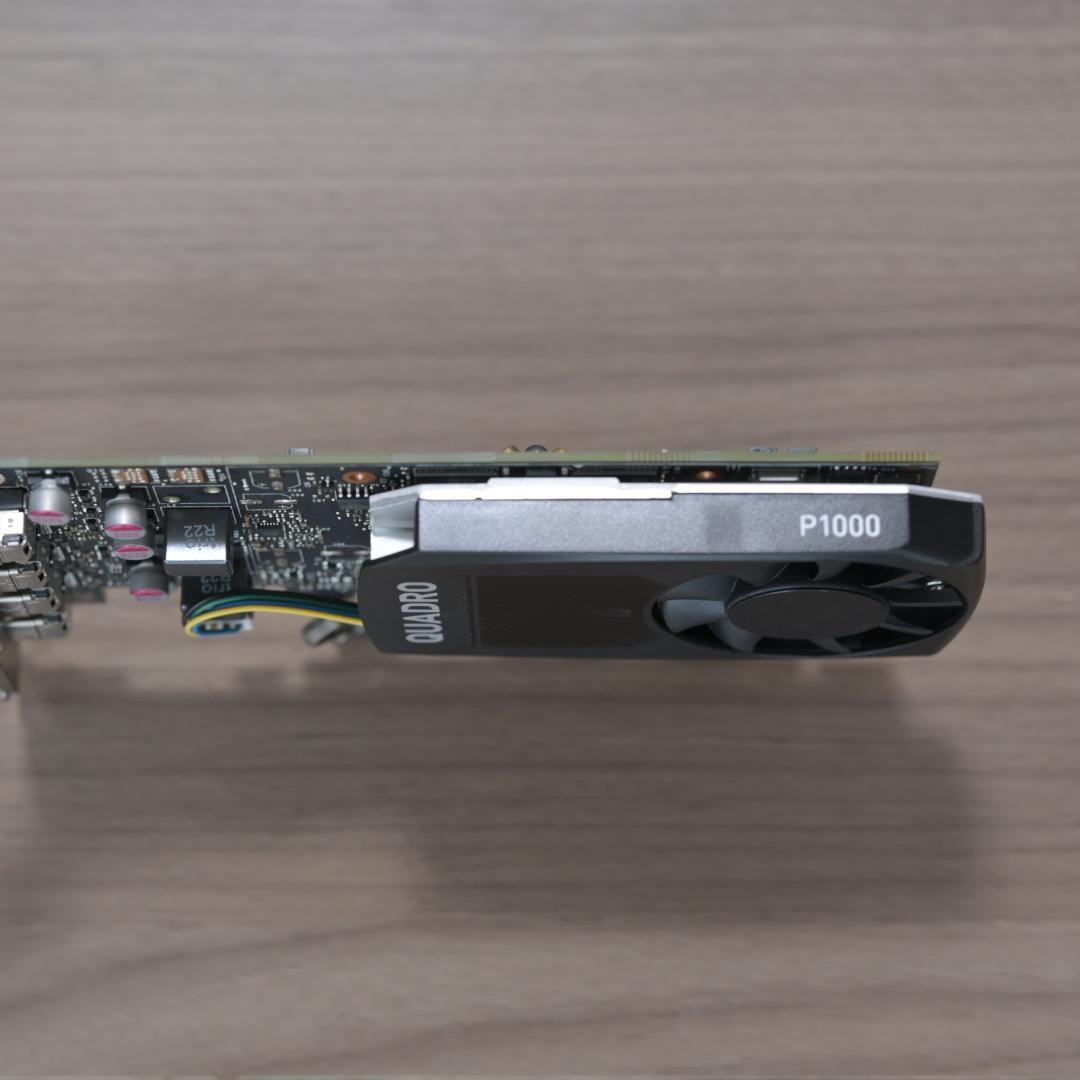 NVIDIA Quadro P1000 4GB（中古動作品）