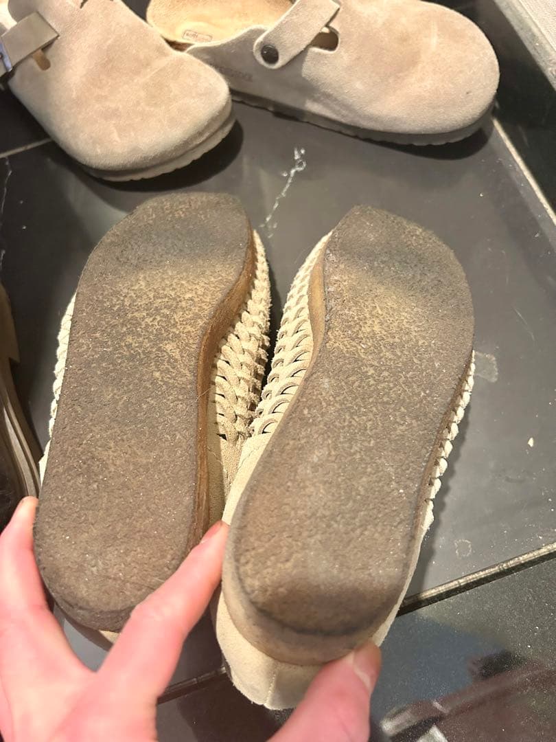 レアサイズ完売　Supreme × Clarks Woven Wallabee