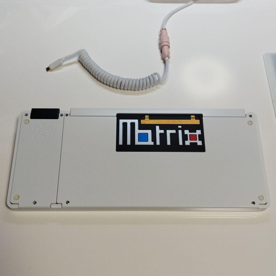 自作キーボード MTMH87 87% Keyboard E-white