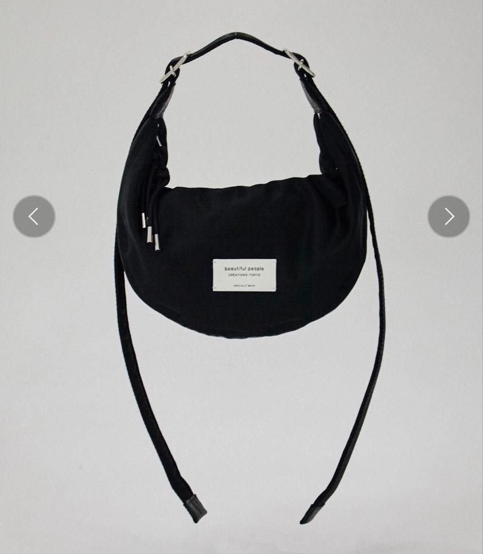 別注nylon moon shoulder bag