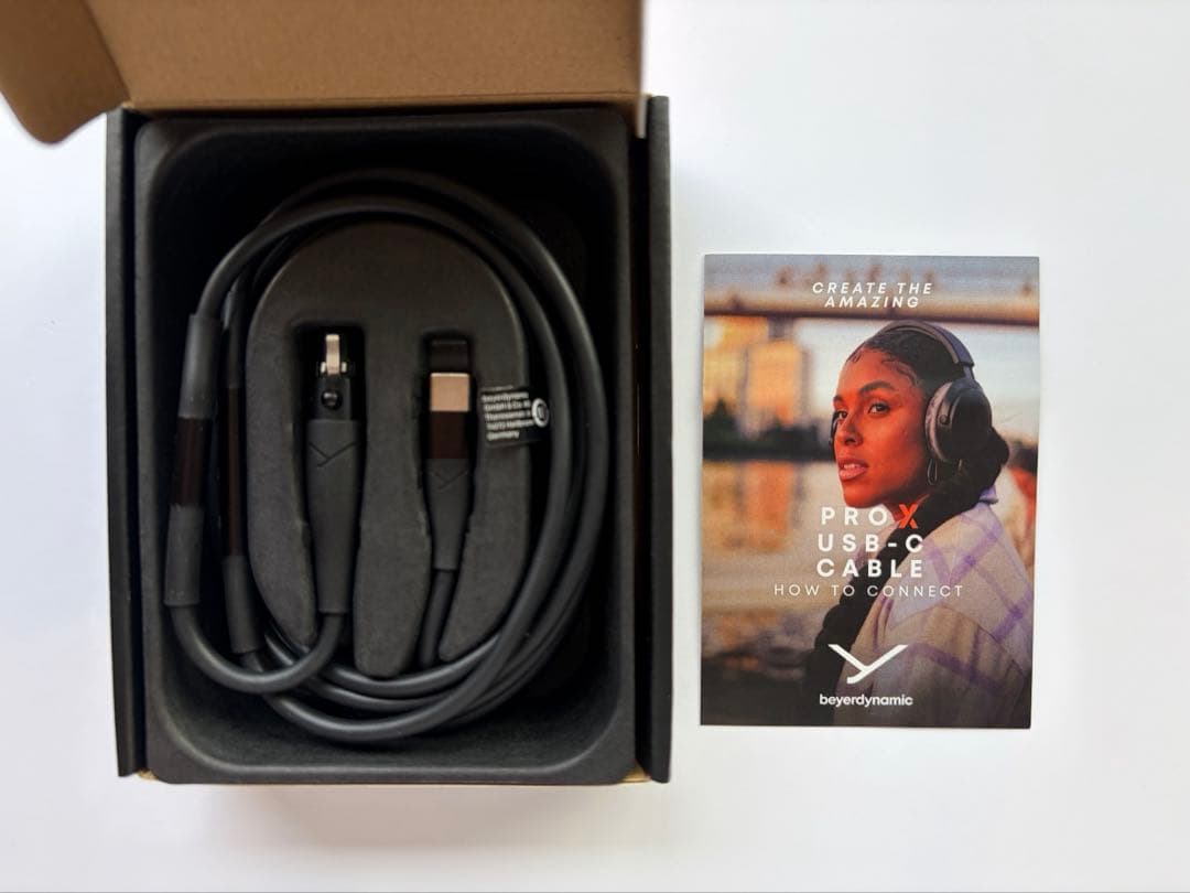 イヤホン beyerdynamic PRO X USB-C Cable
