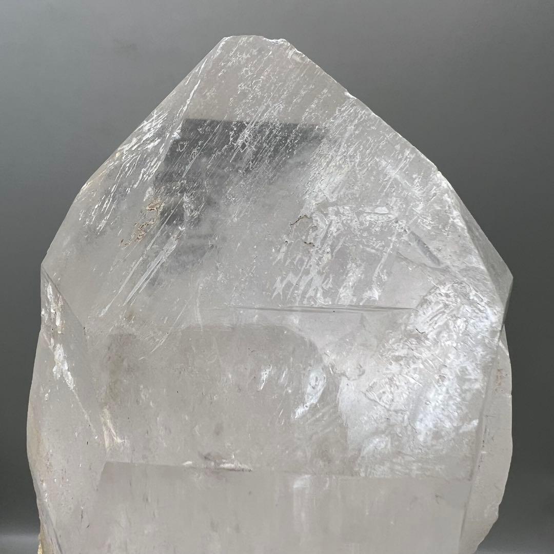 （m13）マニカラン水晶マスタークリスタル虹レムリアンリッジ大型単結晶