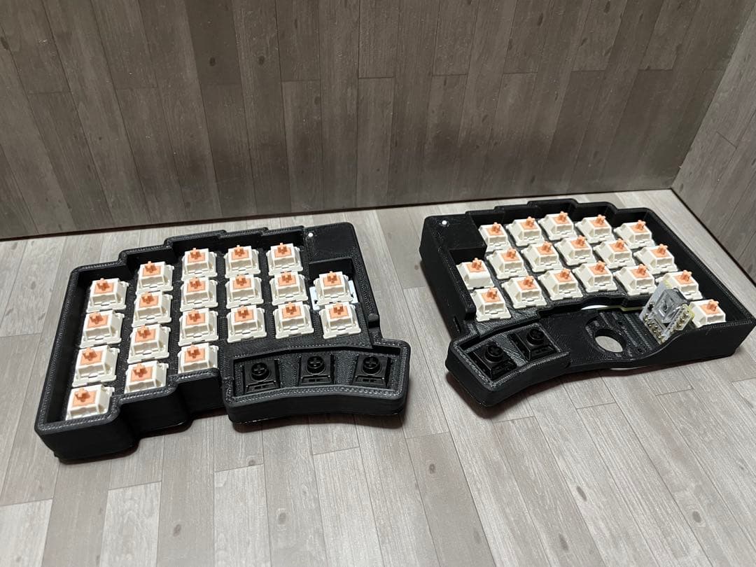 Keyball39 無線　roBa トラックボール