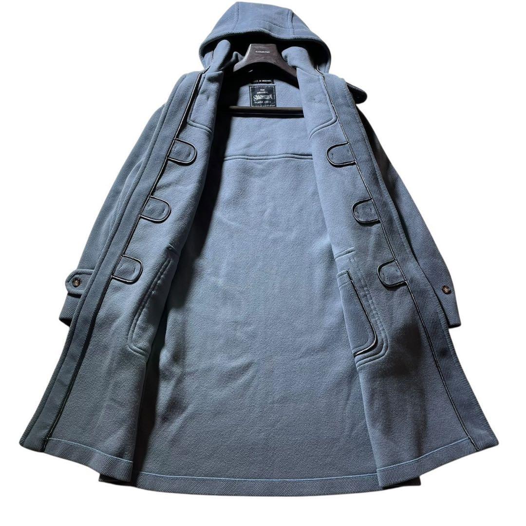 ✨美品・希少✨ グローバーオール ダッフルコート キングストン ヘリンボーン L