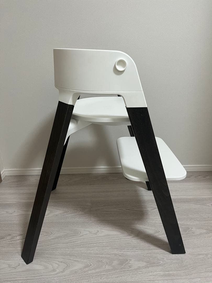 ストッケステップス　ヘイジーグレー　ベビーセット付き