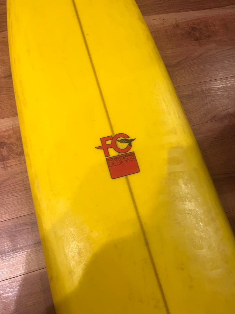 Fletcher 9'0\" ロングボード イエロー