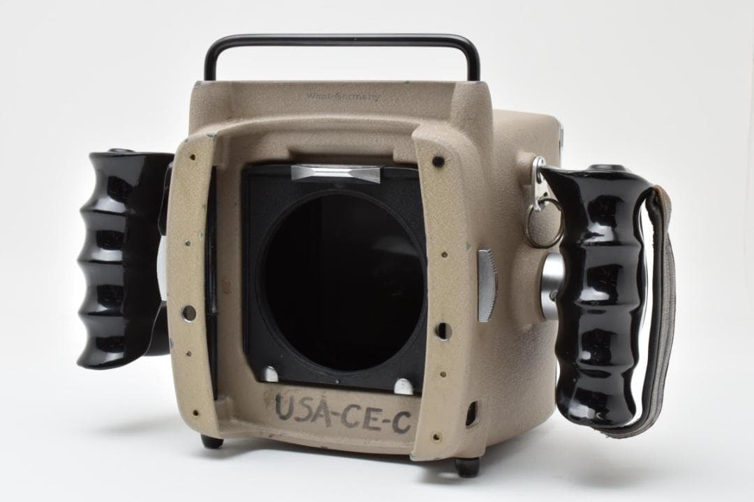 激レア リンホフ AERO TECHNIKA 空撮用大判カメラ ピントグラス付き