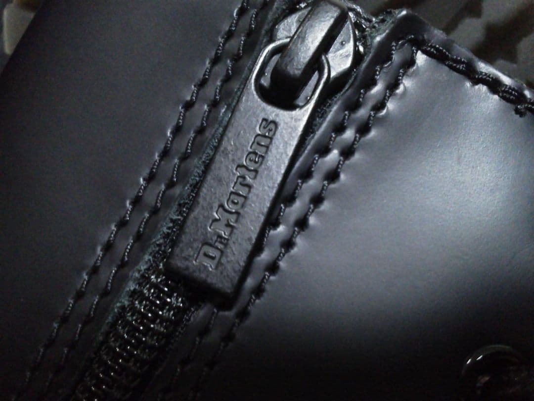 Dr.Martens JADON WS UK6 黒 男女可 厚底 白ステッチ