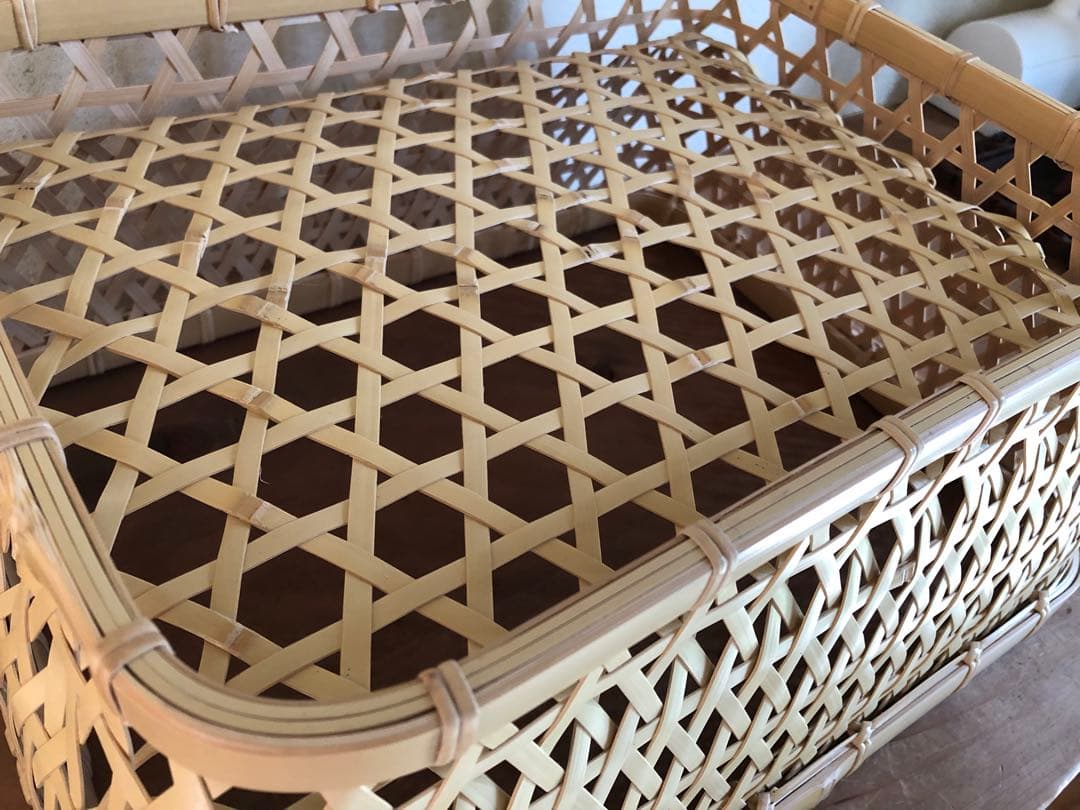 竹籠　茶わんかご