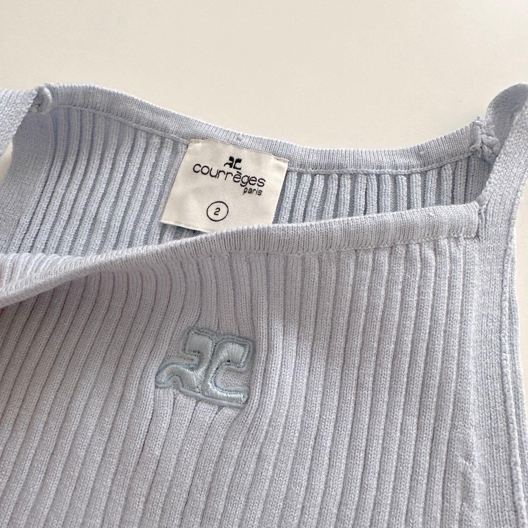 レア美品 BLACKPINKジェニ着用 クレージュ ニットキャミソール