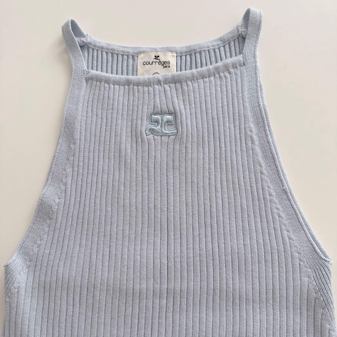 レア美品 BLACKPINKジェニ着用 クレージュ ニットキャミソール