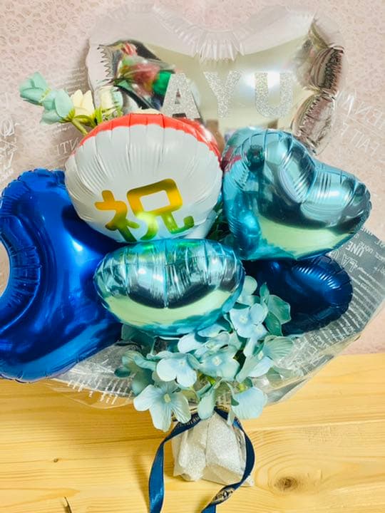 バルーンブーケ　おむつケーキ　タオルケーキ