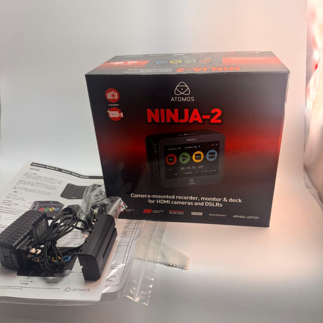 Atomos Ninja 2外部レコーダー HDD 1TB（Atomos推奨品）