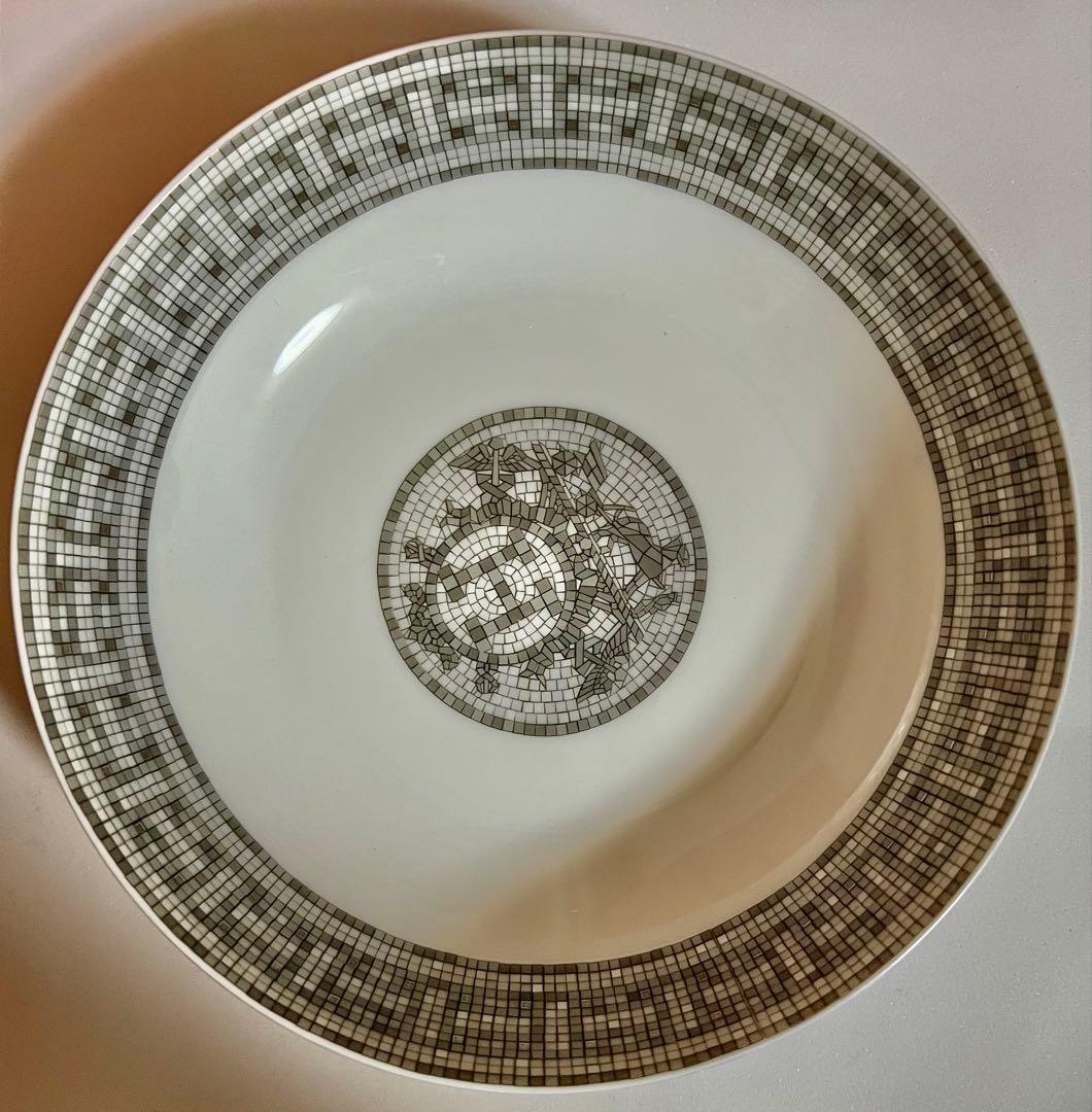 エルメス モザイク・ヴァンキャトル プレート 2枚 直径 / 16.9cm