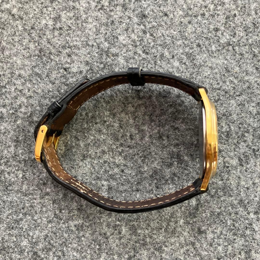 OMEGA De Ville 腕時計　ゴールド　レザーベルト