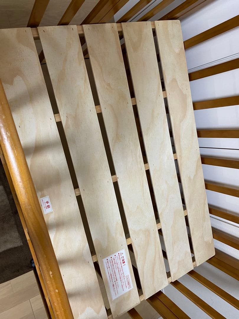 大和屋 パタン 折りたたみ ミニベビーベッド マットレス付き☆