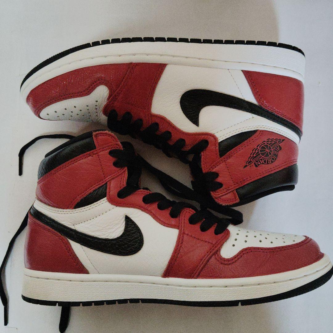 エアジョーダン1　OG HIGH シカゴカスタム