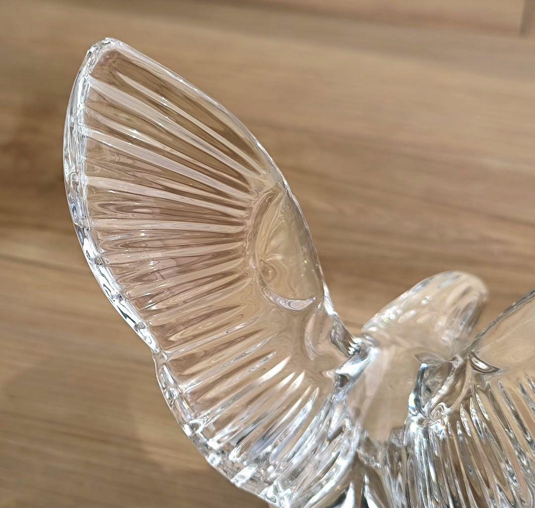 ウォーターフォード クリスタルガラス 鷲 鷹イーグル 置物