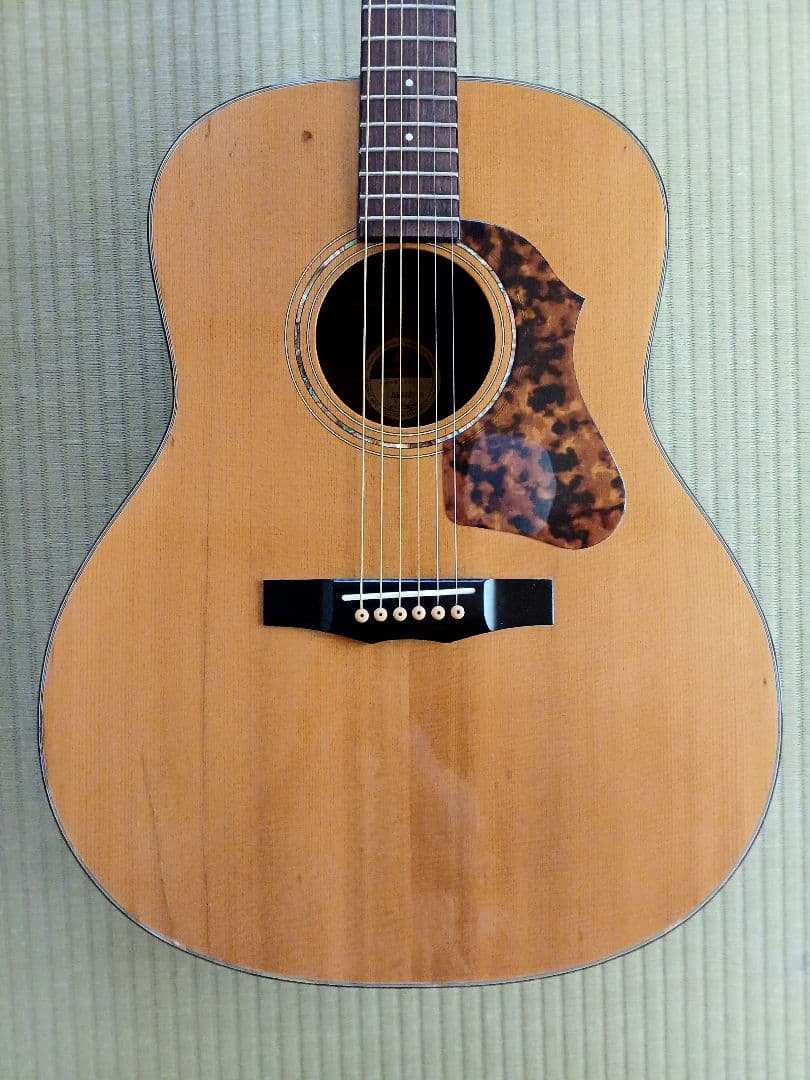 【送料込】モーリス　MW650P　トップ単板　生ギター　整備済新品弦　リペア品