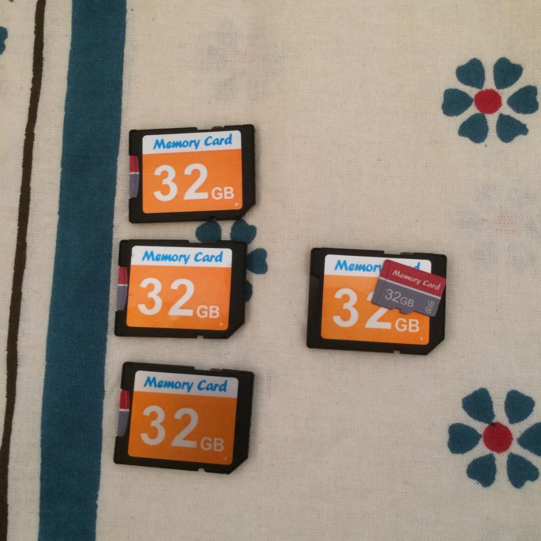 KJK トレイルカメラ 4台セット(2台×２)　32GB メモリーカード付●昼夜