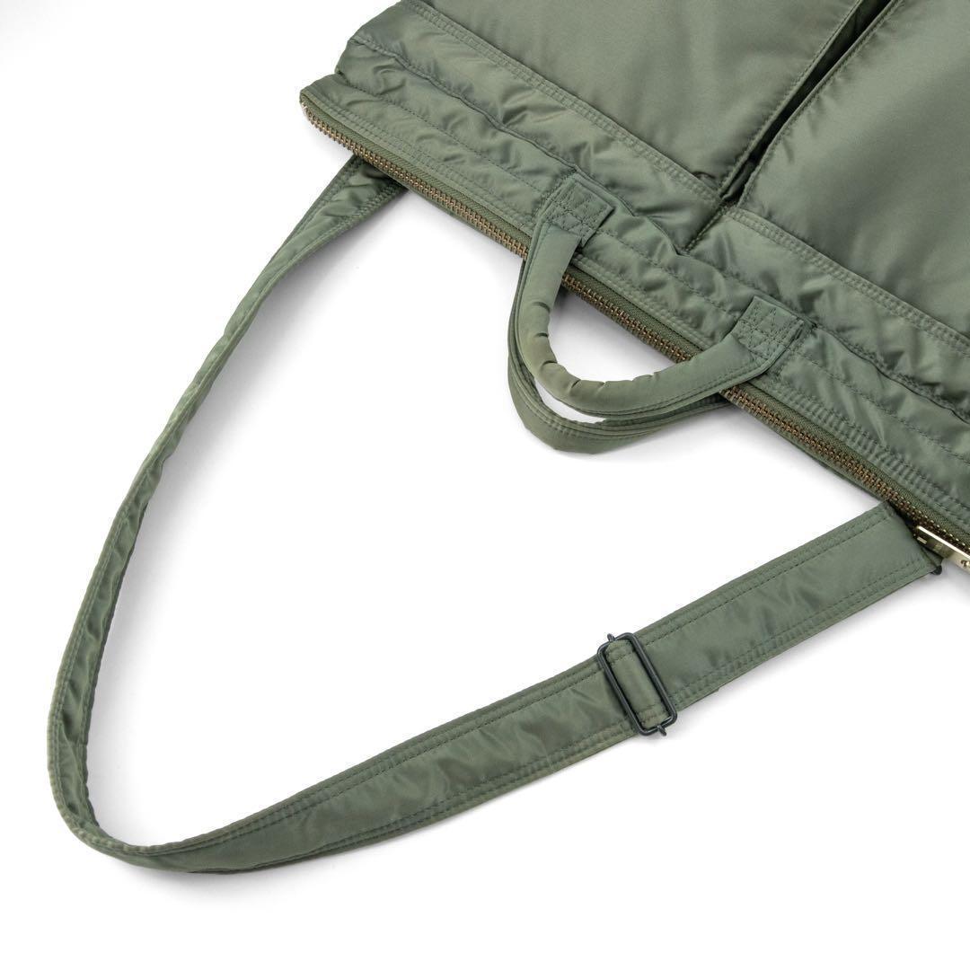 A046【近年モデル】ポーター／タンカー　ヘルメットバッグ　ショルダー　グリーン