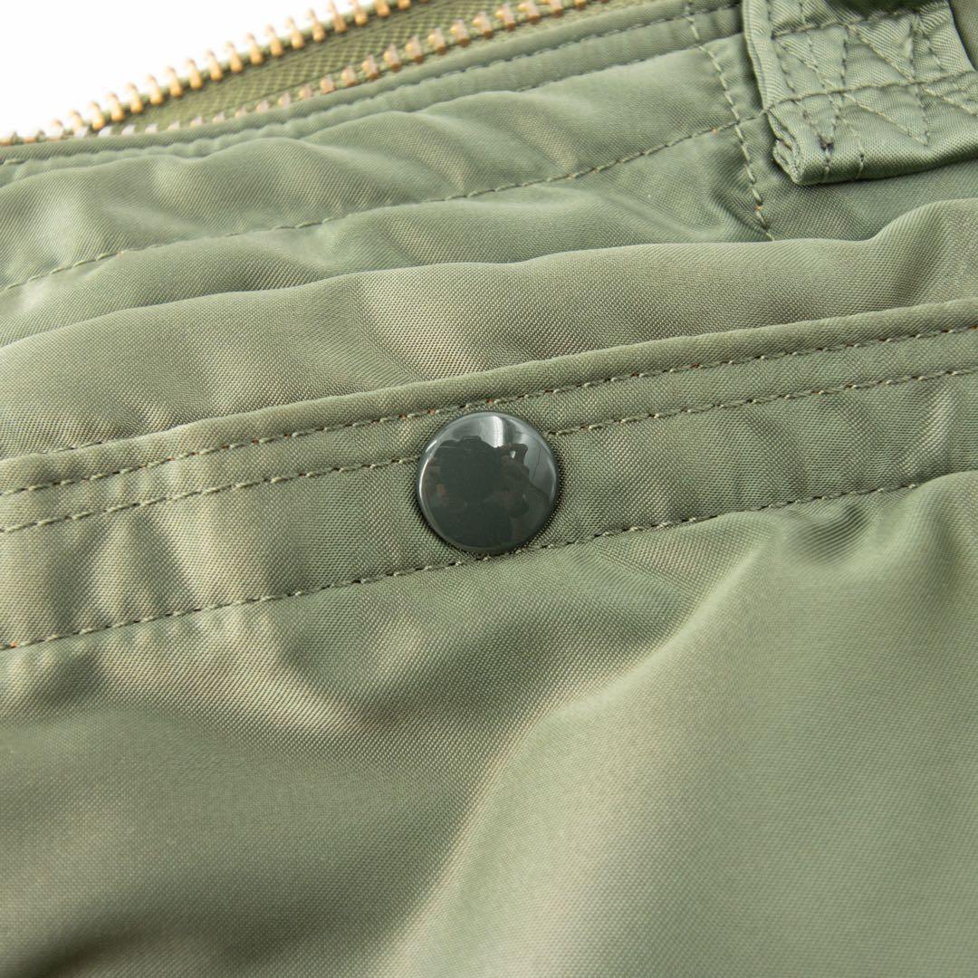 A046【近年モデル】ポーター／タンカー　ヘルメットバッグ　ショルダー　グリーン