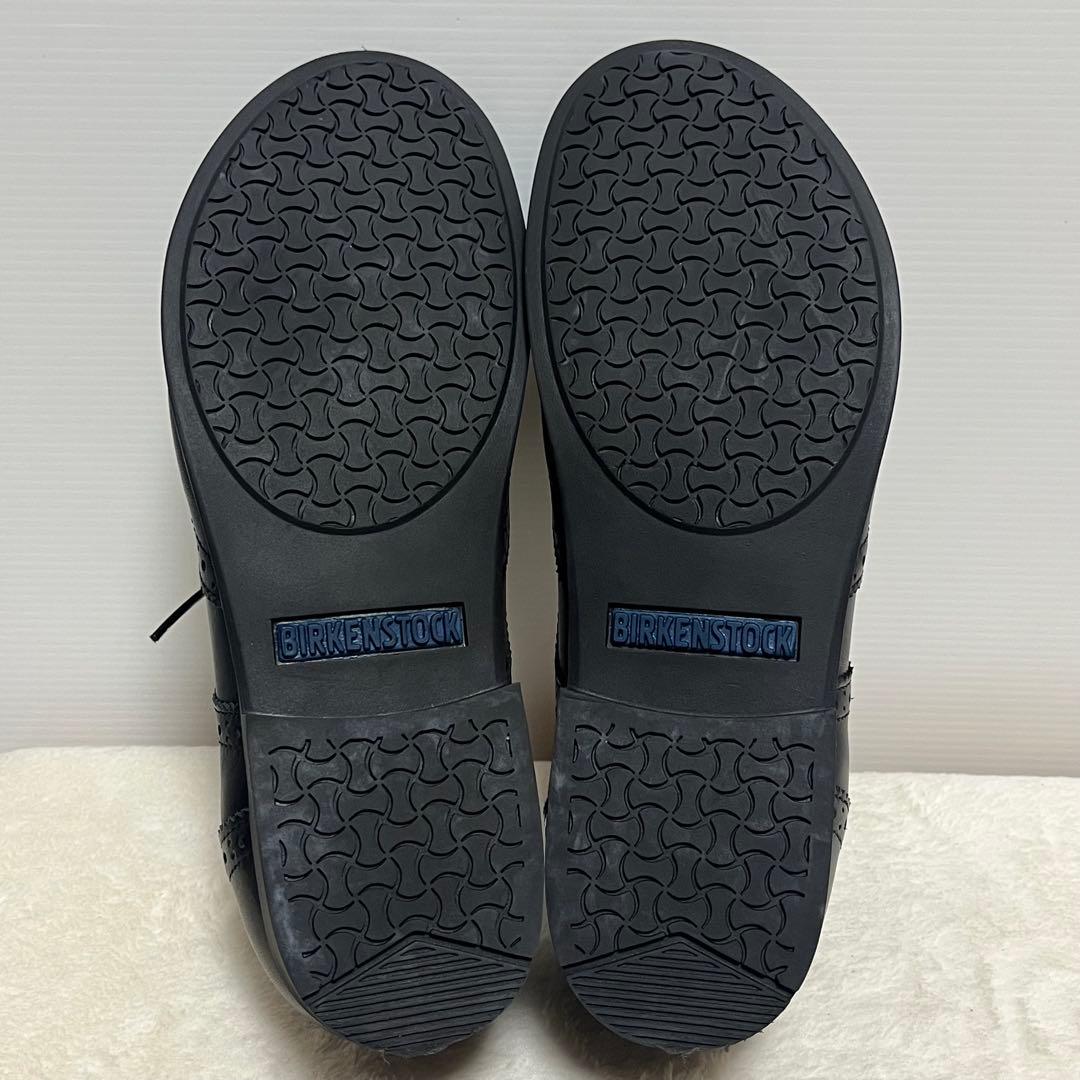 【美品】ビルケンシュトック ララミーロー　レースアップシューズ　ブラック　革靴