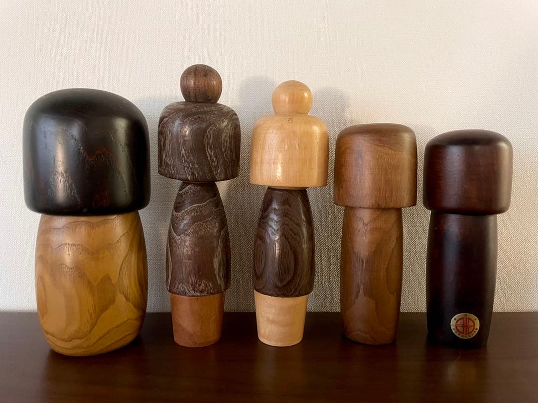 卯三郎 創作 こけし セット まとめ レトロ 可愛い kokeshi 人形