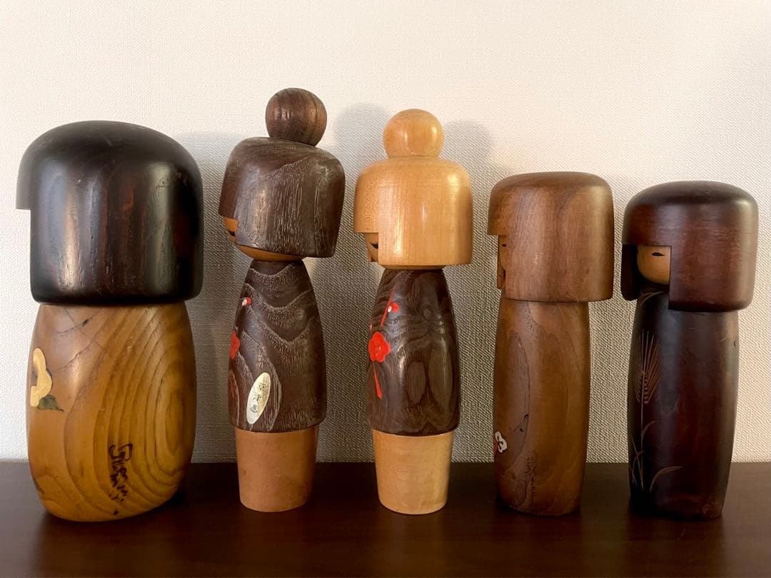 卯三郎 創作 こけし セット まとめ レトロ 可愛い kokeshi 人形