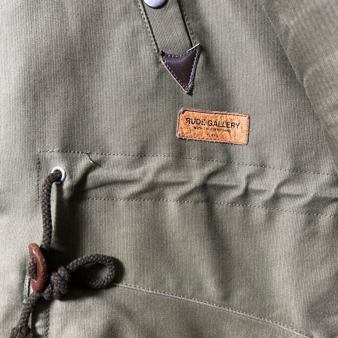 ルードギャラリー N-3B コヨーテファー　モッズコート　サイズ3