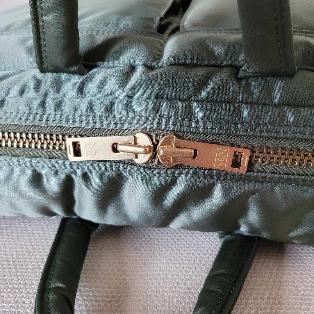 PORTER＿新型2WAY BRIEFCASE＿タンカーブリーフビジネスグリーン