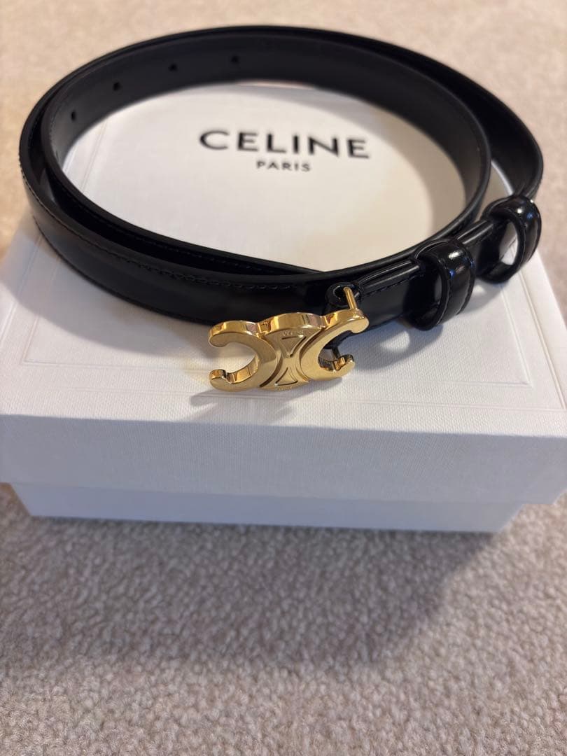 ⭐︎【超美品】CELINE セリーヌ トリオンフ ベルト 75