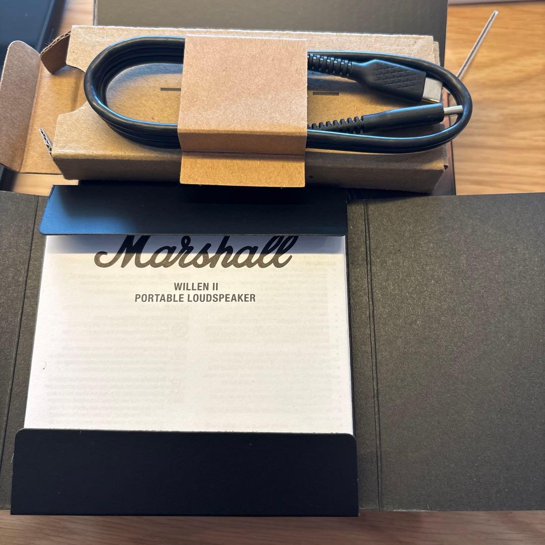 Marshall Willen II Black and Brass スピーカー