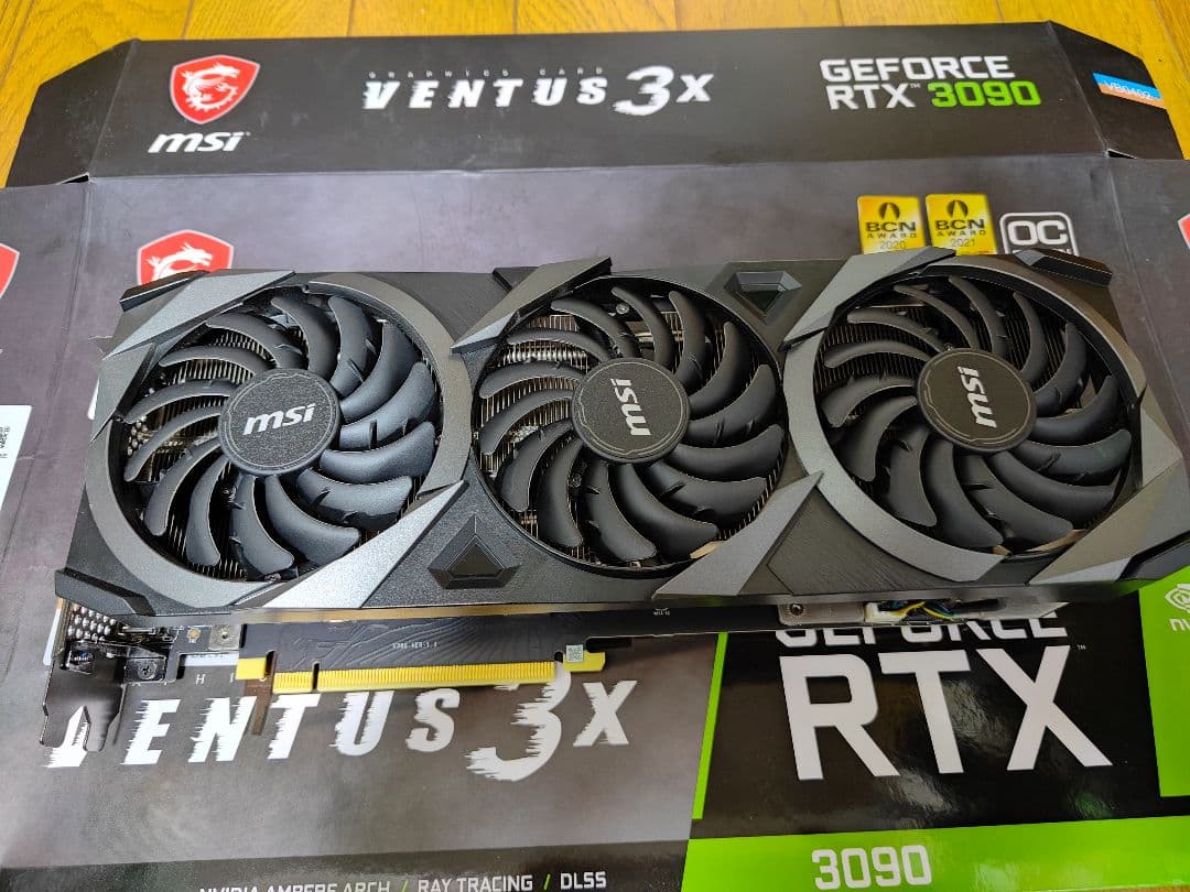 グラフィックボード・グラボ・ビデオカード MSI GeForce RTX 3090 VENTUS 3X