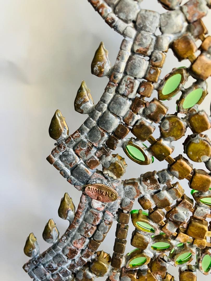 特大33cm◆ チェコ　ヴィンテージクリスマスツリー◆刻印あり