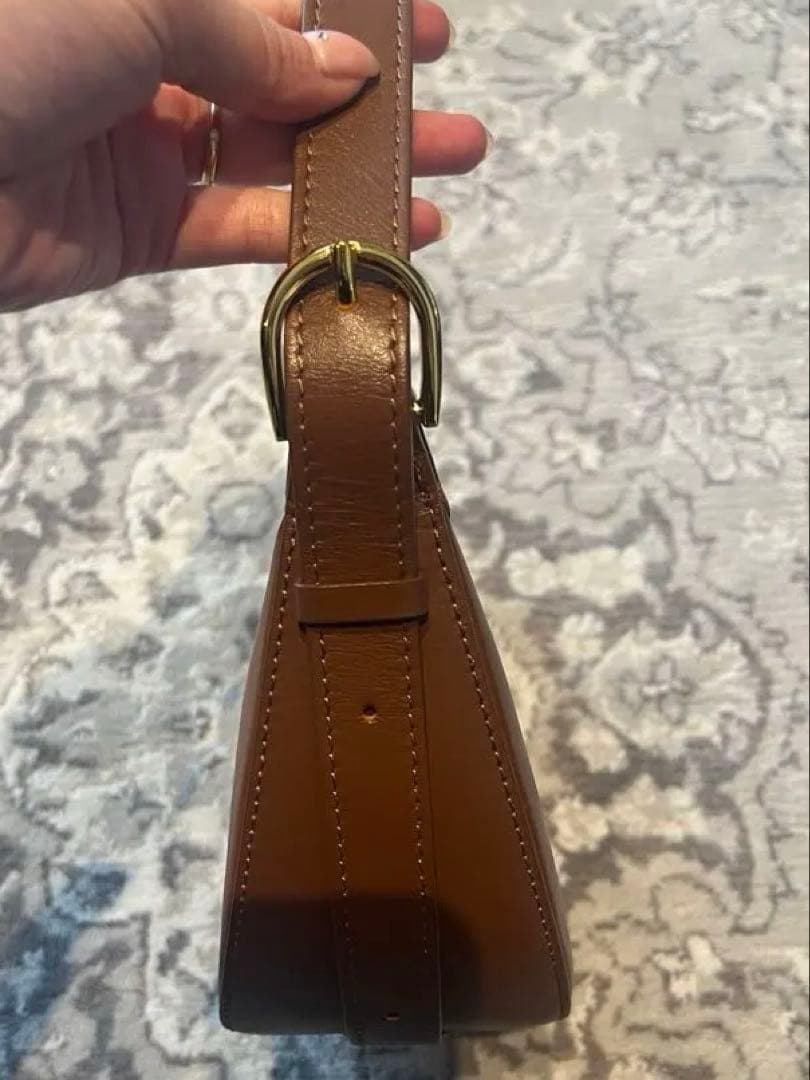 【お値下げ】CHRISTIAN VILLA ホーボーバッグ ブラウン