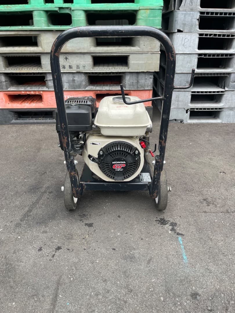 ガソリンエンジン式高圧洗浄機HPJ-4120ME-TK本体 & 給水ホース