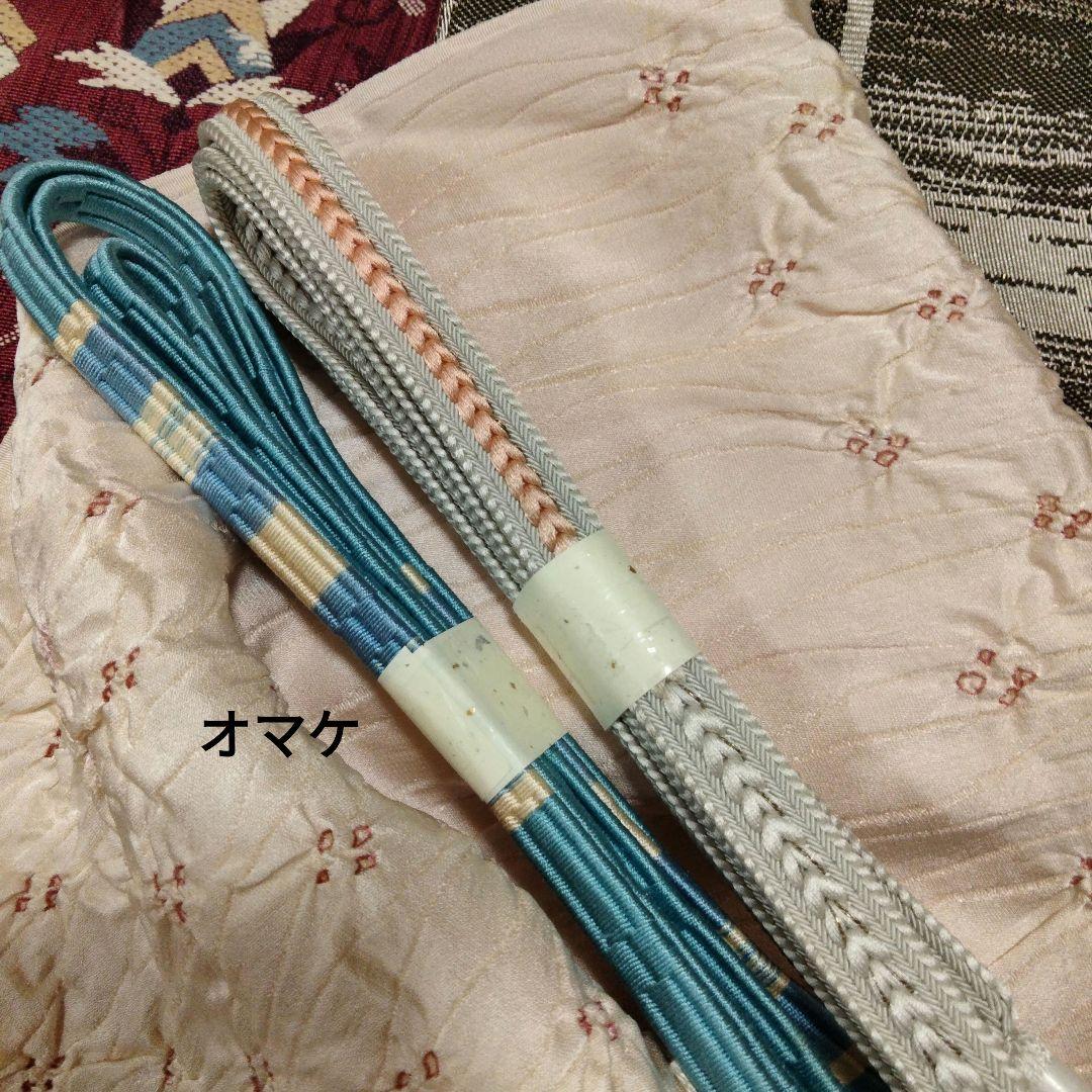あーりん様　単衣に合う名古屋帯2種、帯揚げ、帯締め