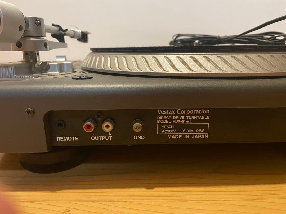 VESTAX PDX-a1Sターンテーブル レコードプレーヤー