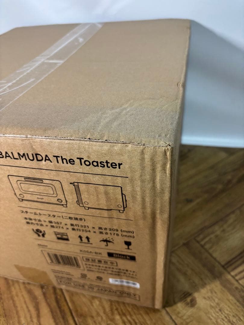 ◆新品◆BALMUDA The Toaster◆K05-BK◆スチームトースター