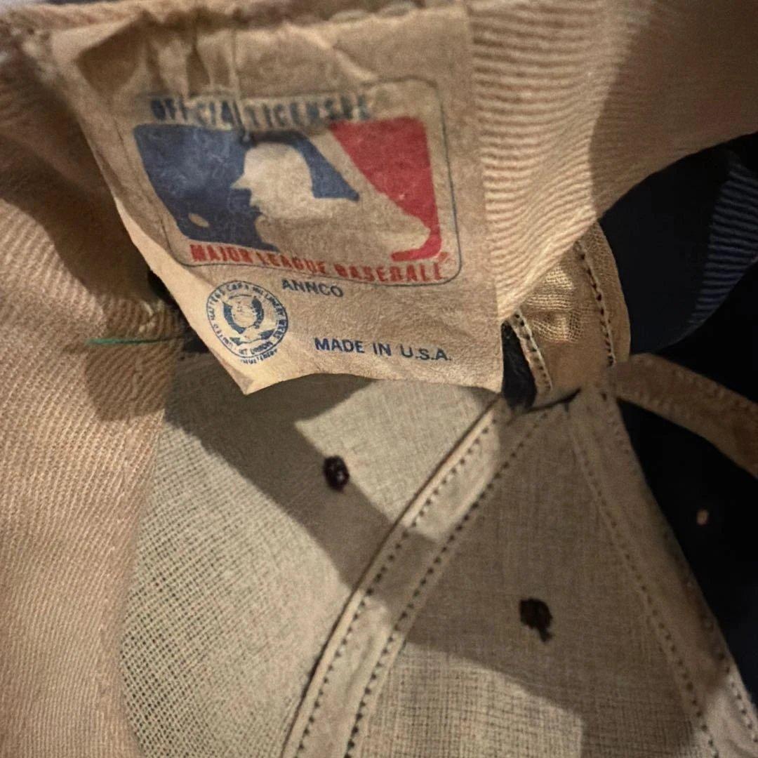 こ*ー様 ツバ裏緑　〜90s ANNCO×MLB NY ヤンキース　ベースボール