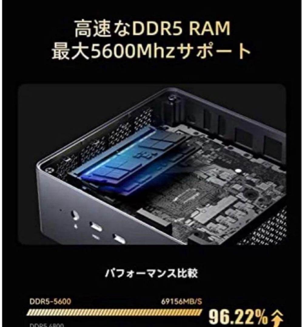 ⭐︎専用ケース付き⭐︎ MINISFORUM UM790Pro ミニpc