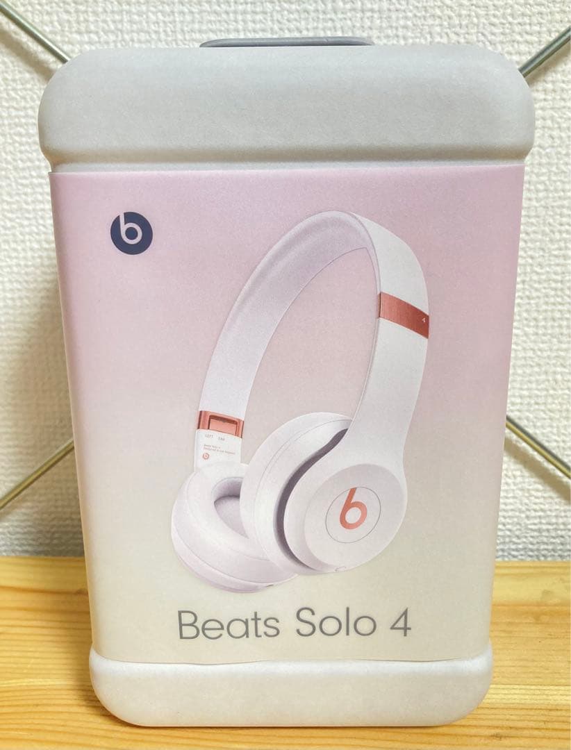 ☆美品！！ Beats Solo 4 ワイヤレスヘッドホンクラウドピンク