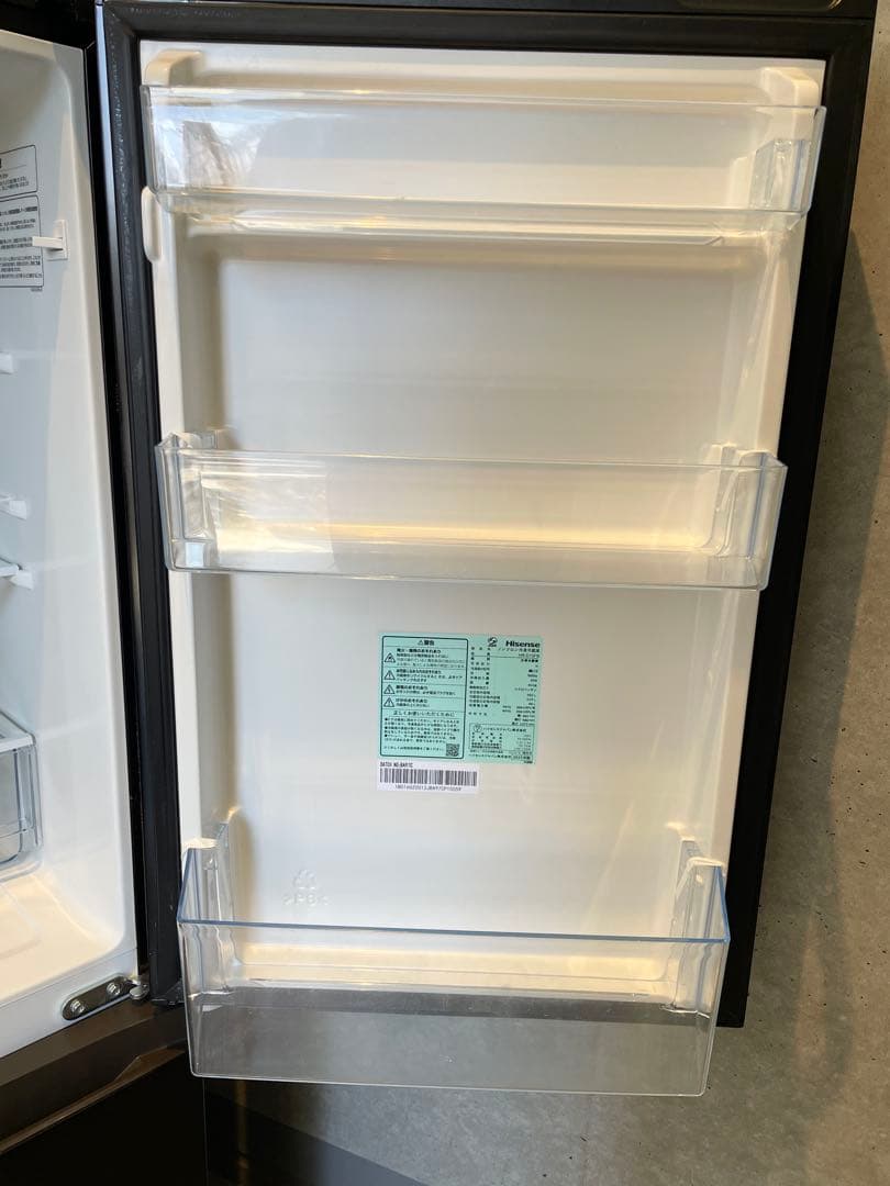 【都内送料無料】高年式 ハイセンス冷蔵庫HR-D15FB 2023年式162L