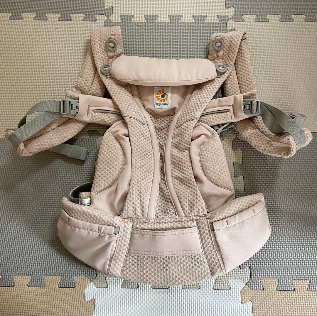 【値下げしました】エルゴベビー オムニ ブリーズ抱っこ紐 ピンク