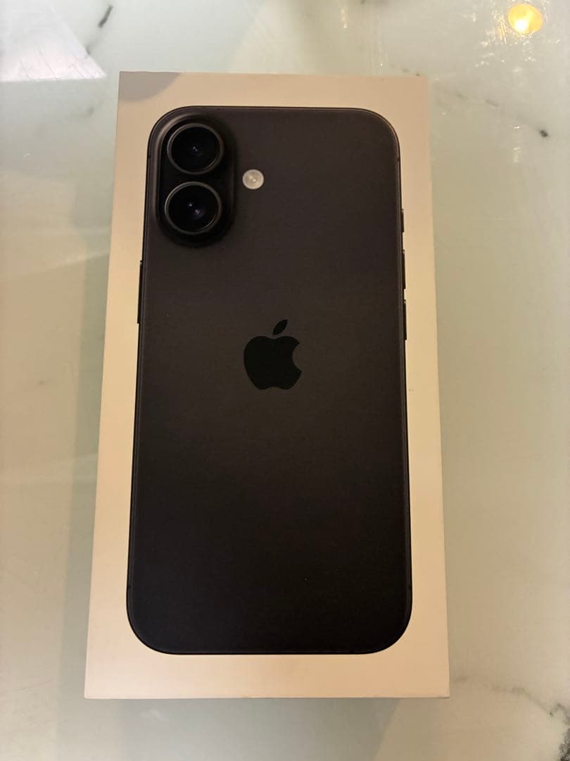 【新品未開封】Apple iPhone 16 ブラック本体 SIMフリー