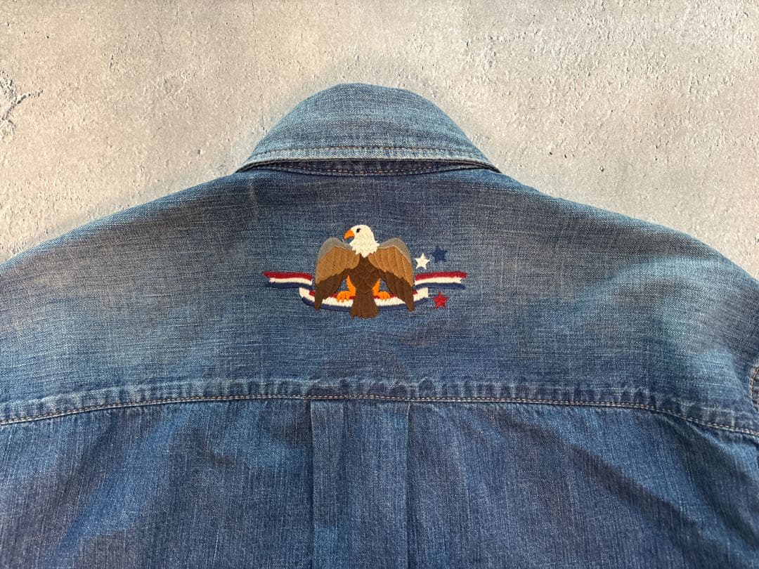 KEITA MARUYAMA ケイタマルヤマ 刺繍ウエスタンデニムシャツ