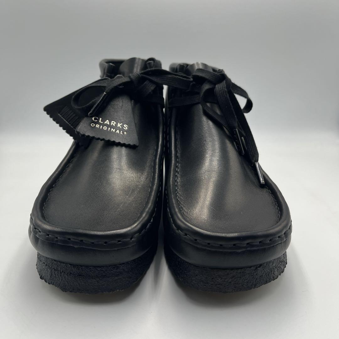 クラークス ワラビーブーツ レザー【UK8】