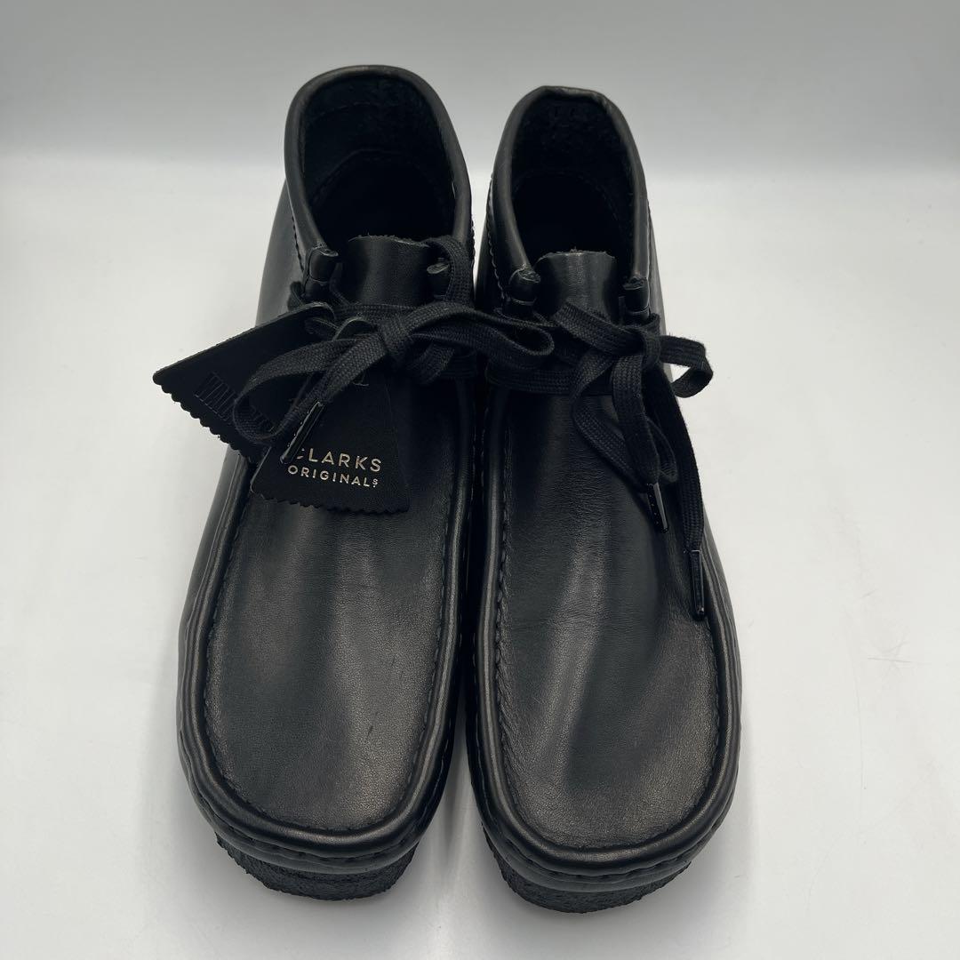 クラークス ワラビーブーツ レザー【UK8】